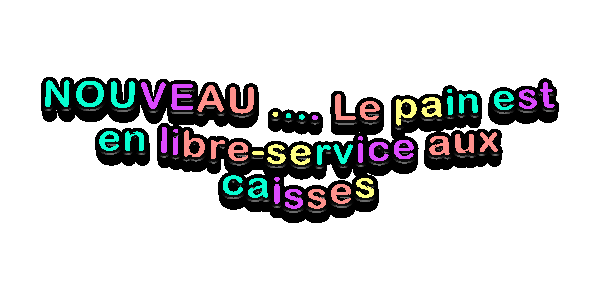 2025 06 10 nouveau le pain est en libre service aux caisses
